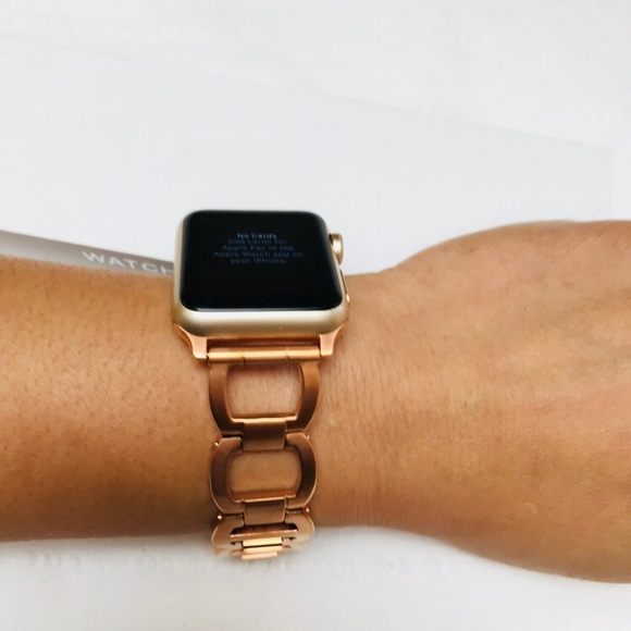 CUZOW Accessories - CUZOW Stainless Steel Link Bracelet Gold Strap